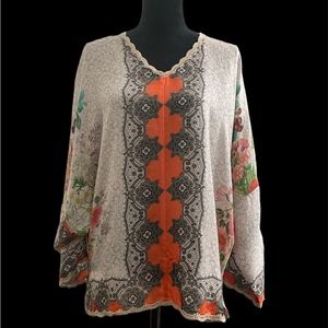 Johnny Was : SILK top